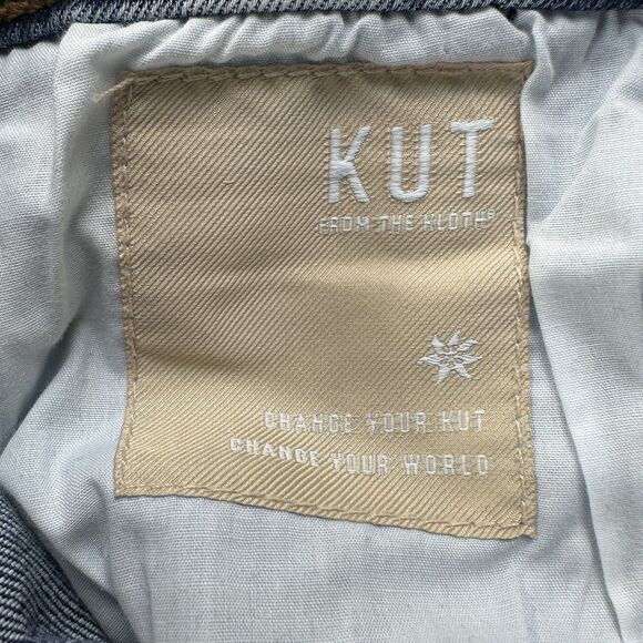 Kut From The Kloth Women’s Jeans 8 Kelsey High Rise Ankle Flare Medium Wash - Picture 10 of 15